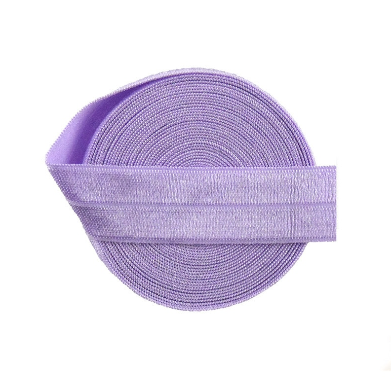 20mm (3/4") Fold Over Elastic FOE - Orchid