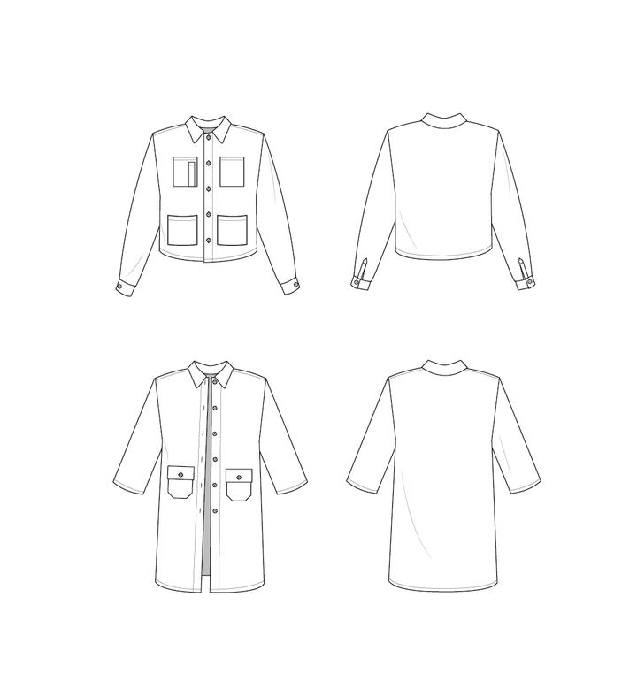 Ilford Jacket Pattern - By Friday Pattern Co