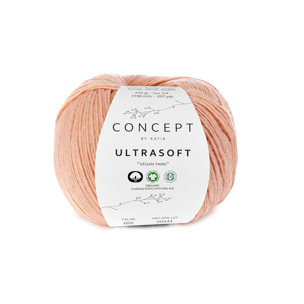 Concept Ultrasoft - Organic Cotton -  Sport - 50g - 4 Colorways